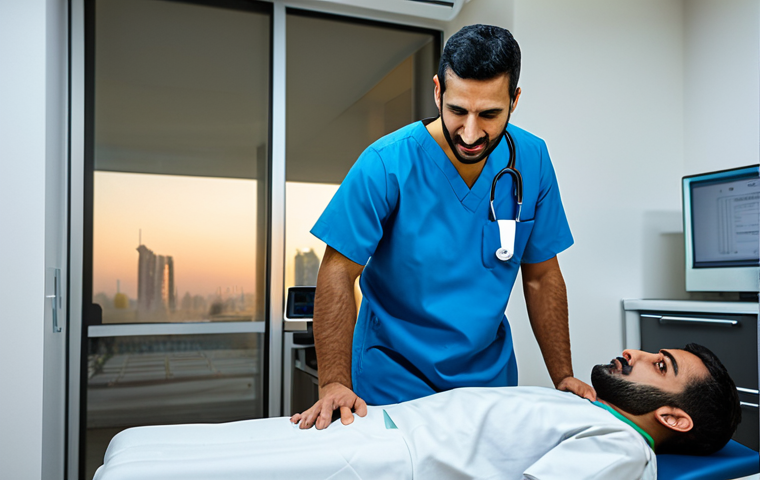 스포츠재활사 성공 사례 인터뷰 - The Empathetic Assessment**

"A warm, brightly lit interior of a modern rehabilitation clinic in a M...