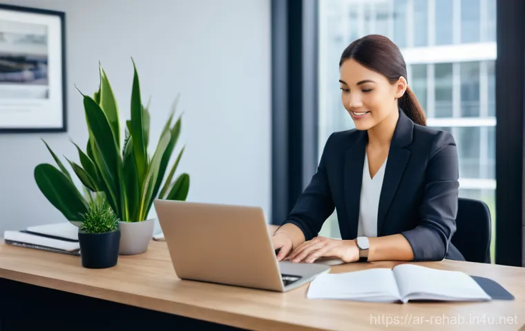 스포츠재활사 온라인 스터디 참여법 - **Prompt 2: Advanced Technology in Modern Sports Rehabilitation**
    "A futuristic and sleek sports...