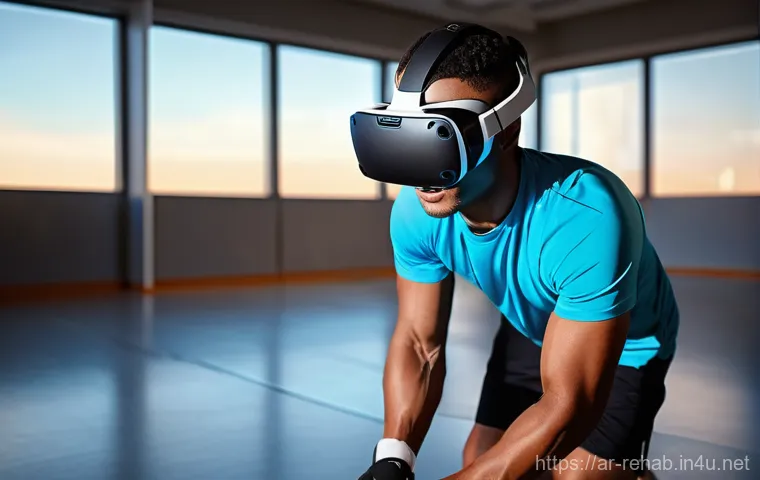 스포츠재활사가 알아야 할 최신 기술 - Prompt 1: Immersive VR Rehabilitation for a Knee Injury**